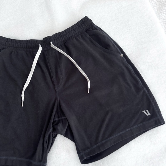 Vuori Ponto Performance Short 7" Dark Gray - Picture 3 of 8